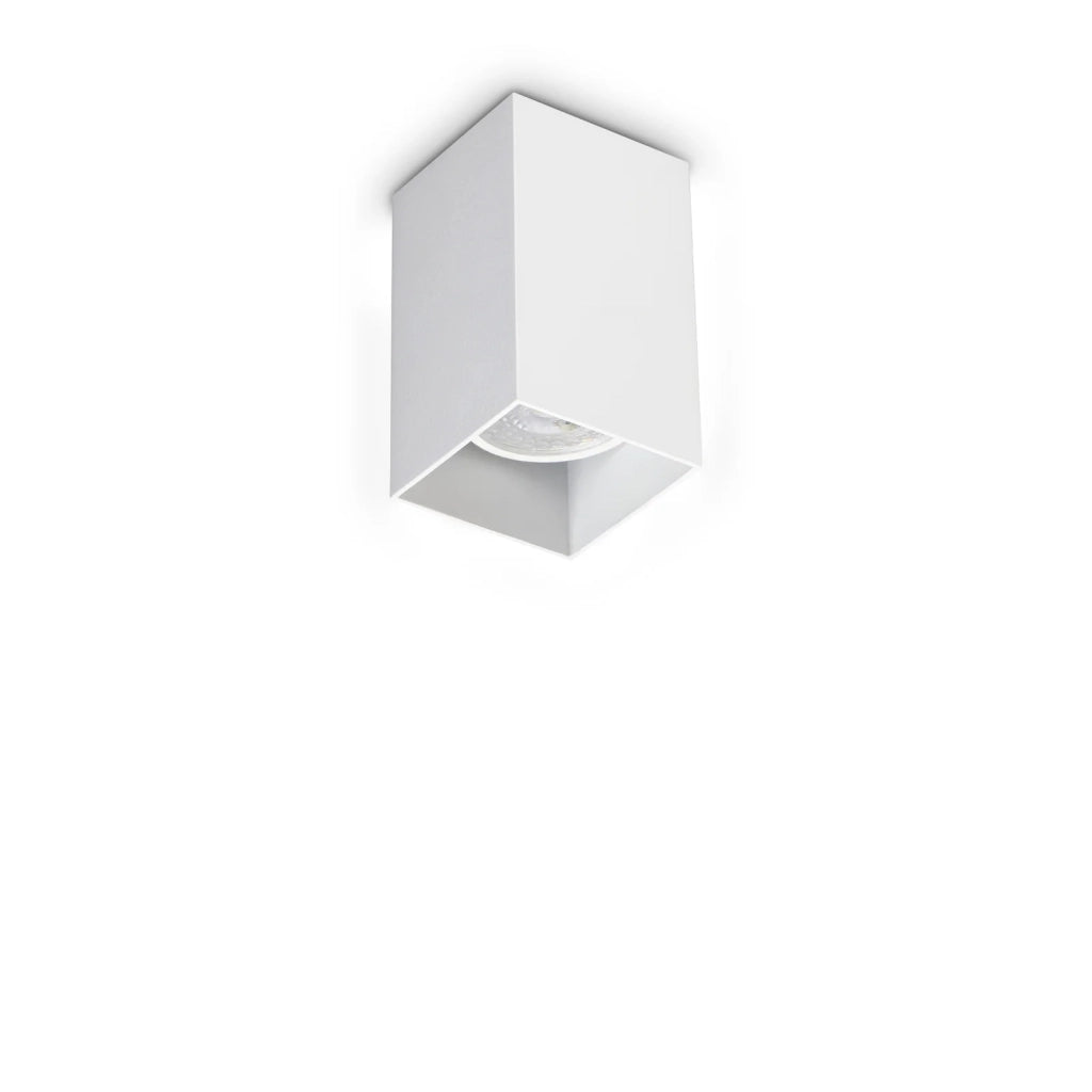 Lampada Da Soffitto Look Gu10 28W Bianco Dimmerabile Ideal Lux