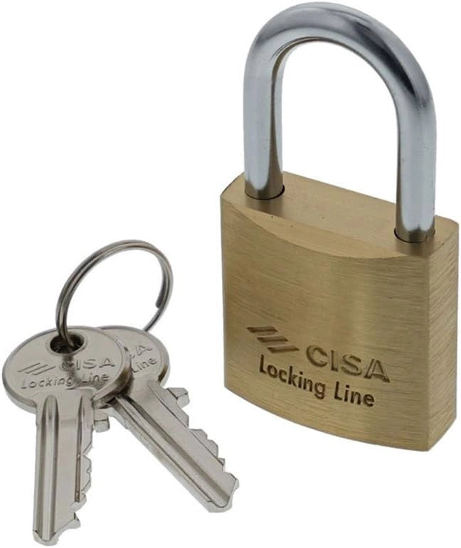 LUCCHETTO AD ARCO STANDARD 'LOCKING LINE' CISA 25 mm - CISA