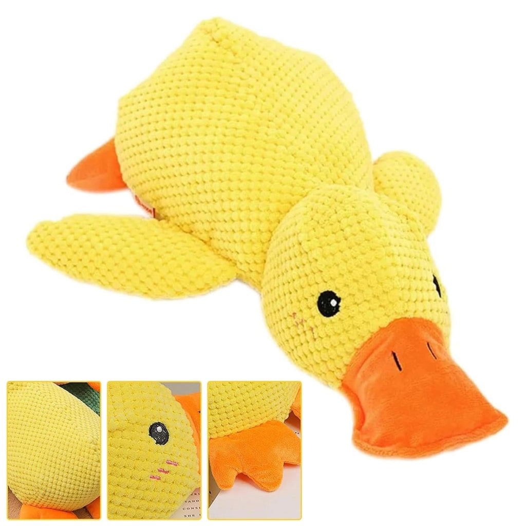 Giocattolo per cani a forma di anatra con squeaker