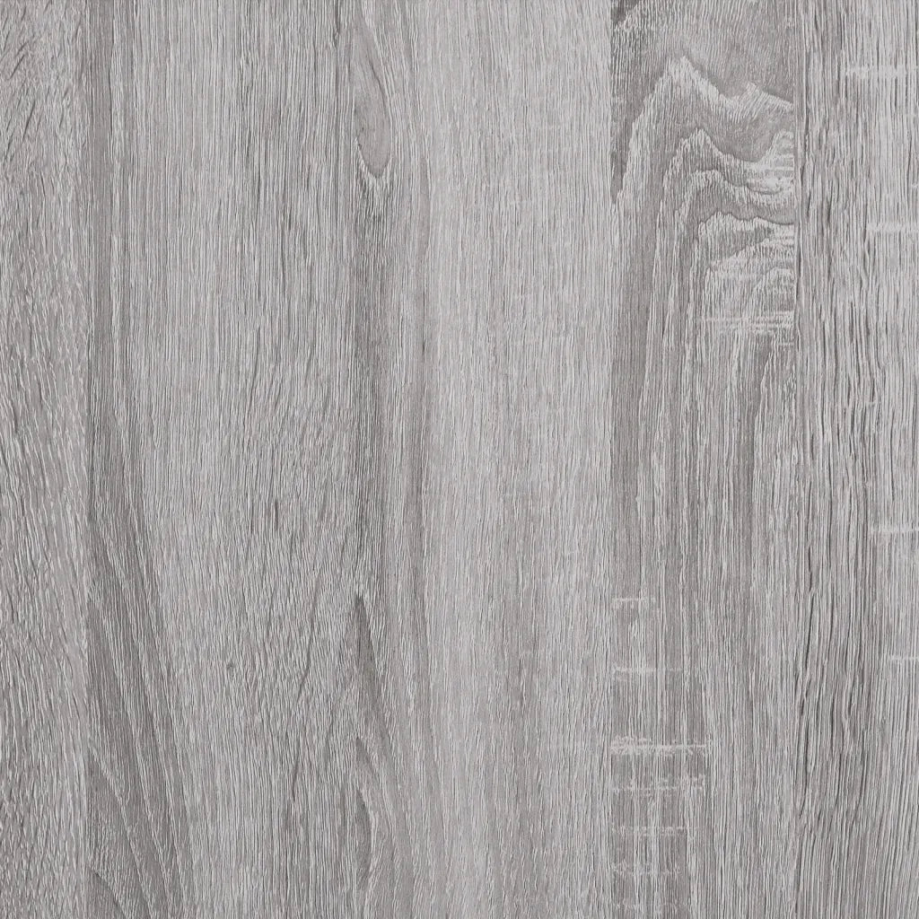 Table console sonoma gris 180x29x75 cm bois d'ingénierie