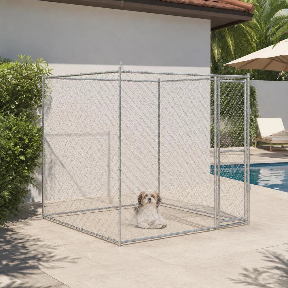 Dog Cage 2 X 2 X 2 M Steel