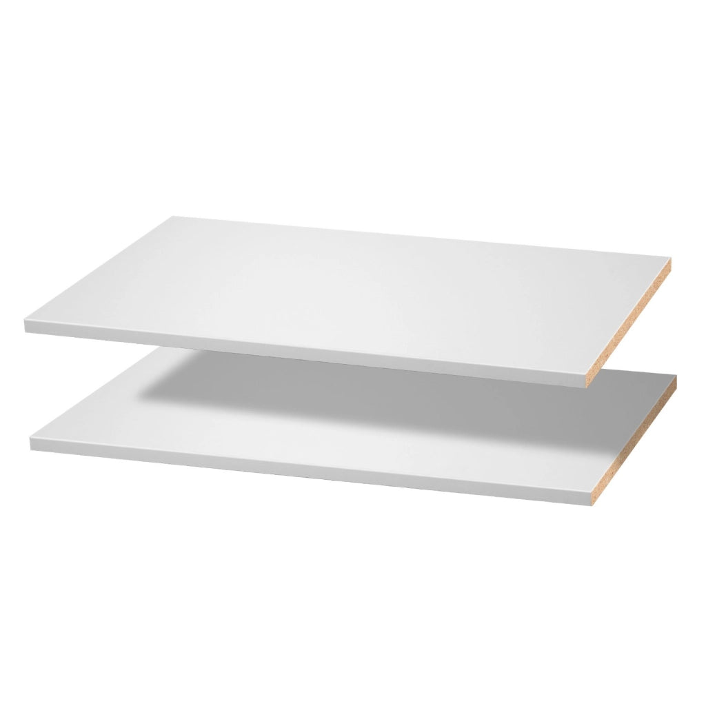 Pannello per Mensole Materiale Truciolato 2 Pezzi, Tagliato su Misura per Sistemi di Armadi, Pannello Versatile per Portaoggetti da Appendere, Vetrine