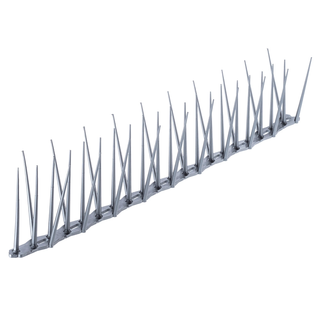 KADAX Punte anti-uccelli in plastica, alte 11,64 m, sicure, 24 pezzi