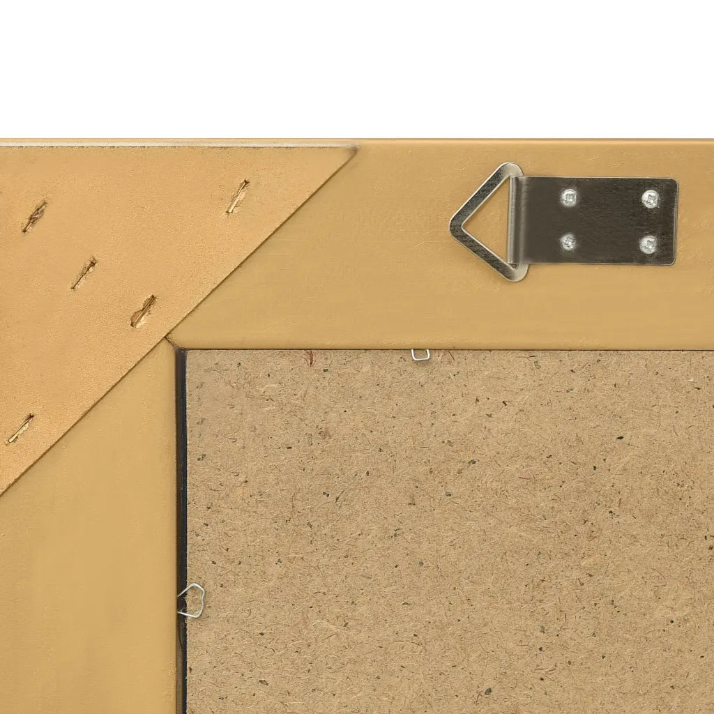 Specchio da Parete Stile Barocco-Specchio a Muro-Specchio Decorativo 50x50 cm Oro