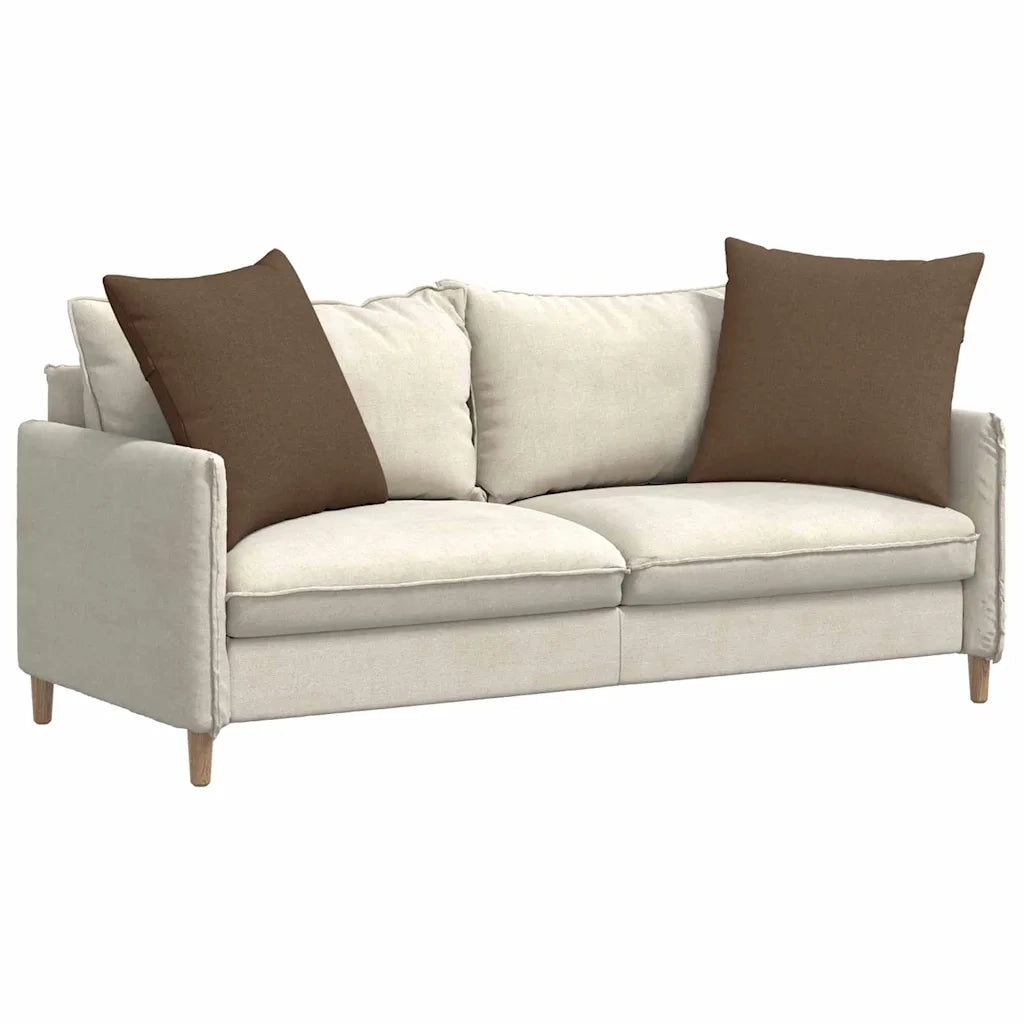 Cuscini da Divano 2 pcs Marrone 60 x 60 cm Tessuto 42014001