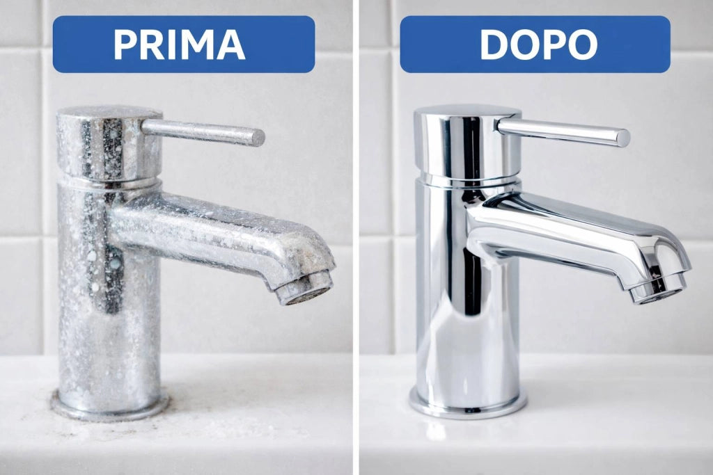 Detergente per Rubinetteria e Superfici Cromate – 500 ml