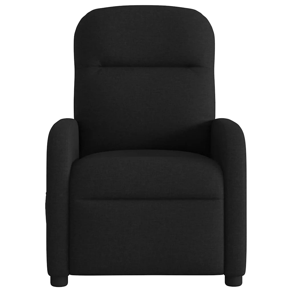Poltrona Elettrica Reclinabile Nera in Tessuto 3302954