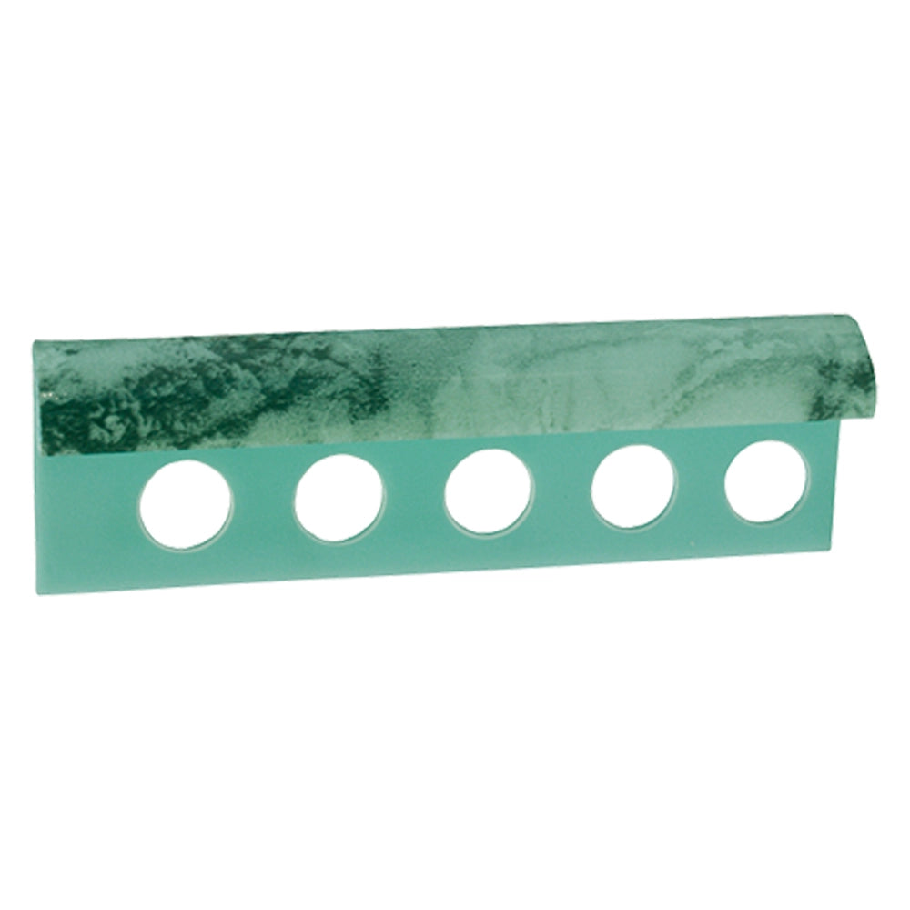 PROFILO JOLLY PER PIASTRELLE mm 10 - verde scuro marmorizzato- 10 pezzi  - COLOREA