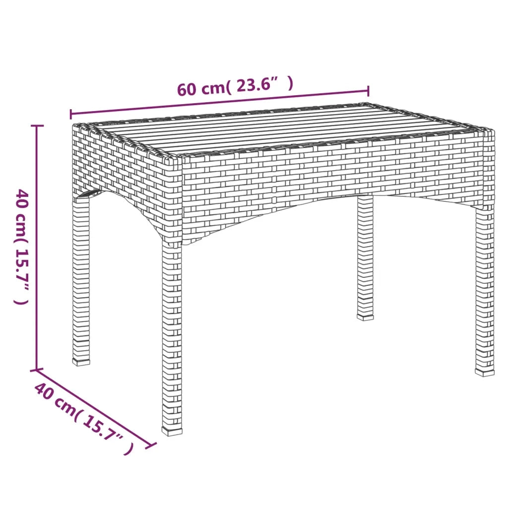 Set Divani da Giardino 3 pz con Cuscini in Polyrattan Grigio 319907