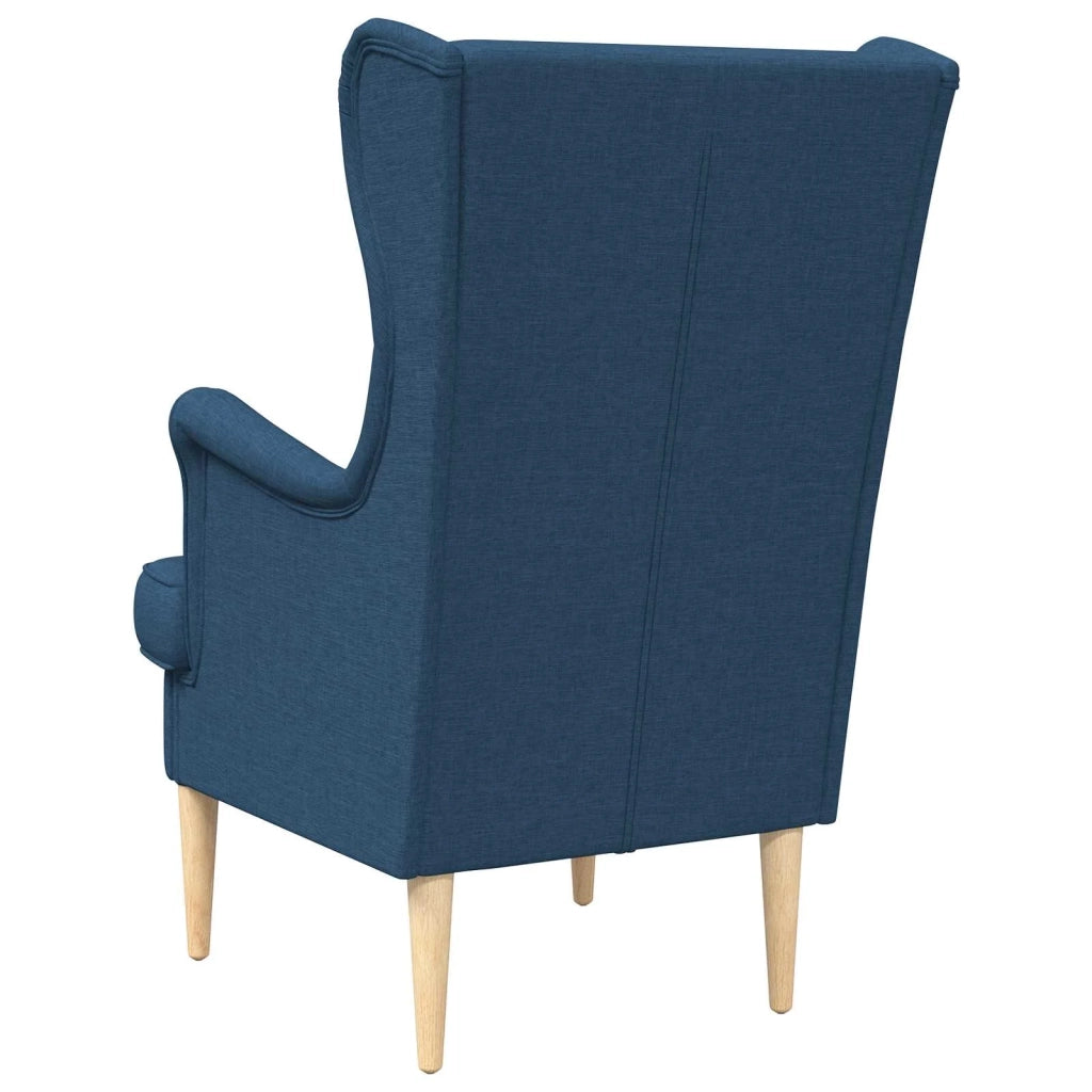 Poltrona Blu Tessuto 42029925