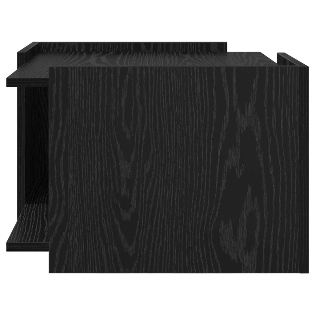 Tavolino da salotto | Tavolino da caff¨¨ | Tavolino da Soggiorno Rovere Nero 50,5 x 50 x 33 cm