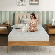 Materasso in memory foam bianco sottovuoto