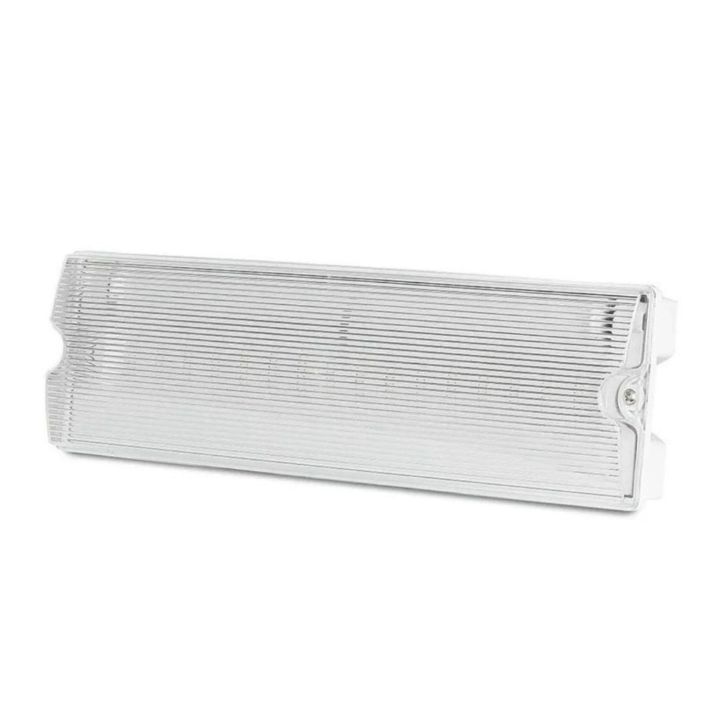 Plafoniera Lampada Di Emergenza Led SA e SE Montaggio A Plafone 3W Autonomia 3 Ore 6000K IP65 Interno Esterno SKU-83111