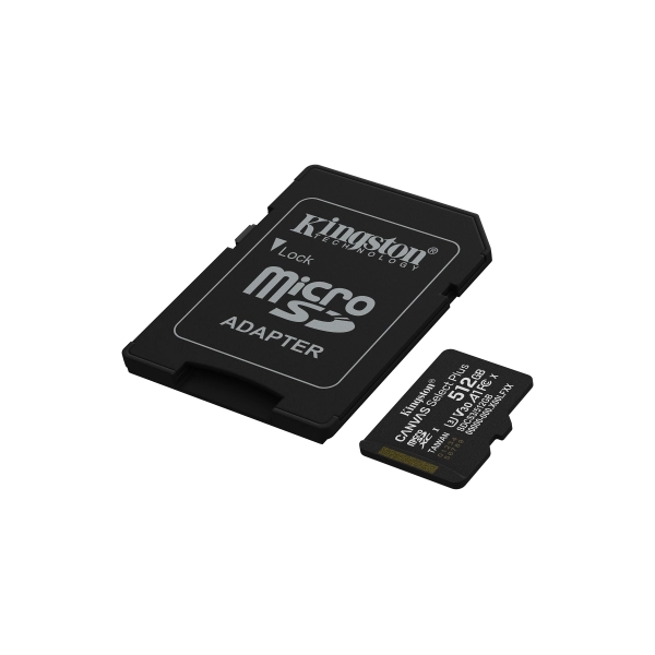 M.SDCS 512GB+ADAP PLUS KINGSTON 150MB