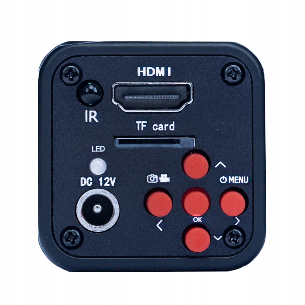 Set Microscopico Norma Black Pro 4 in 1 – Camera HDMI 1080P, Obiettivo 100x, Piattaforma 50mm/40mm, Illuminatore 56xLED