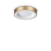Plafoniera Collezione PLANET LED 15W Luce Naturale 4000K Ottone Ideal Lux