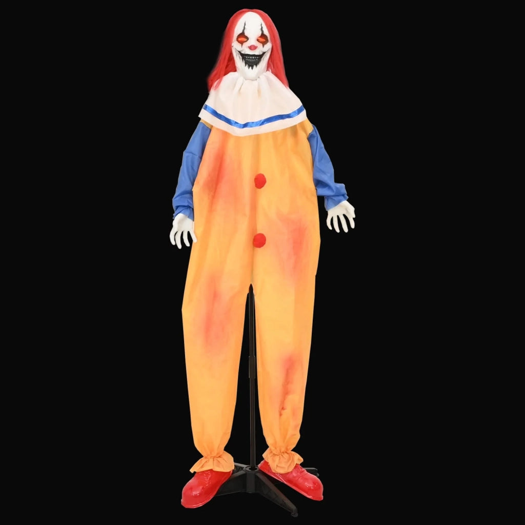 Clown spaventoso di Halloween SPOOKA Giallo e Blu 42048673