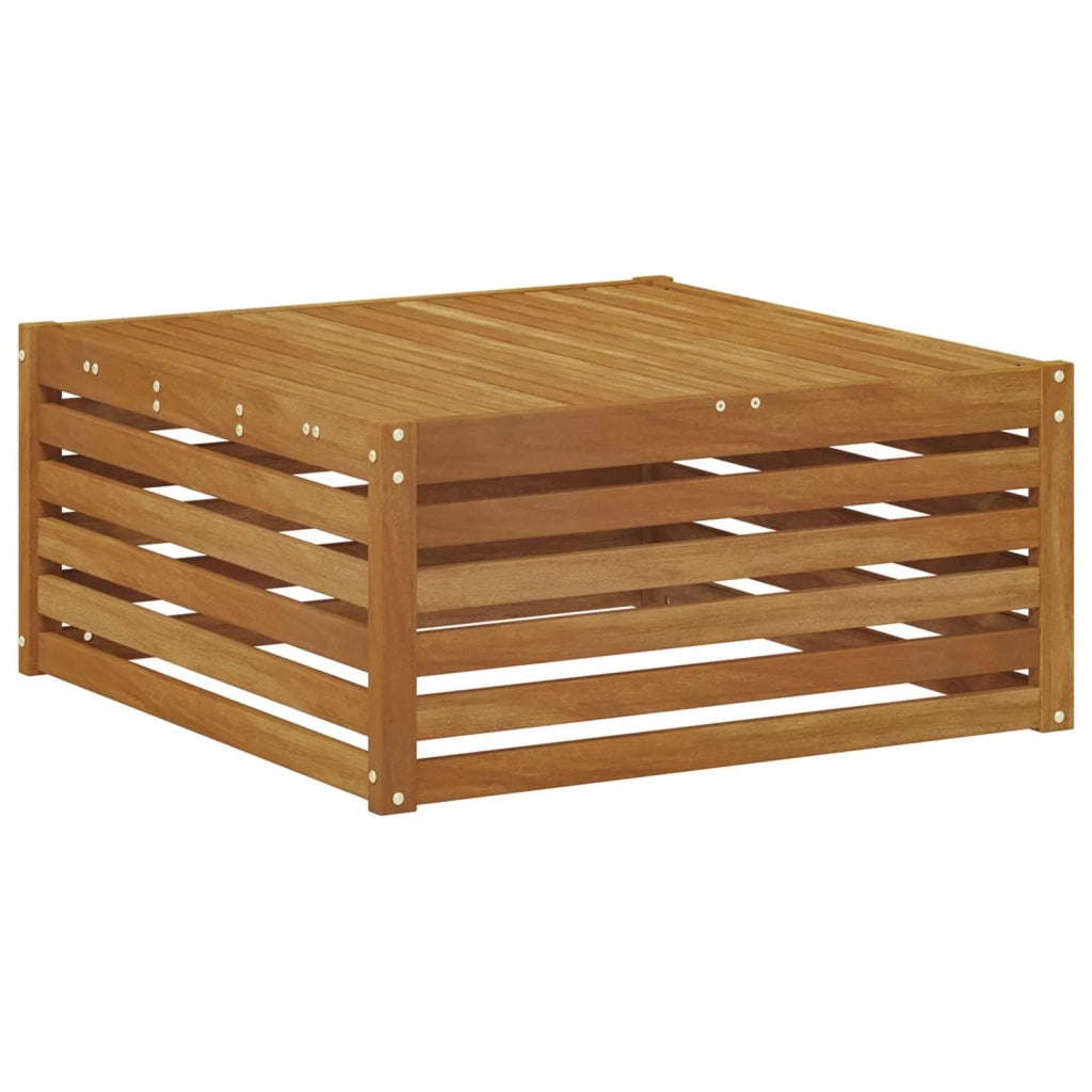Set di divani da esterno 9 pz Naturale e Beige 3373963