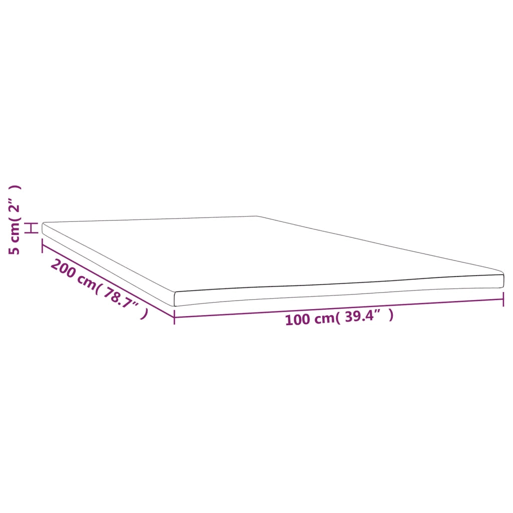 Coprimaterasso 100x200x5 cm 347908