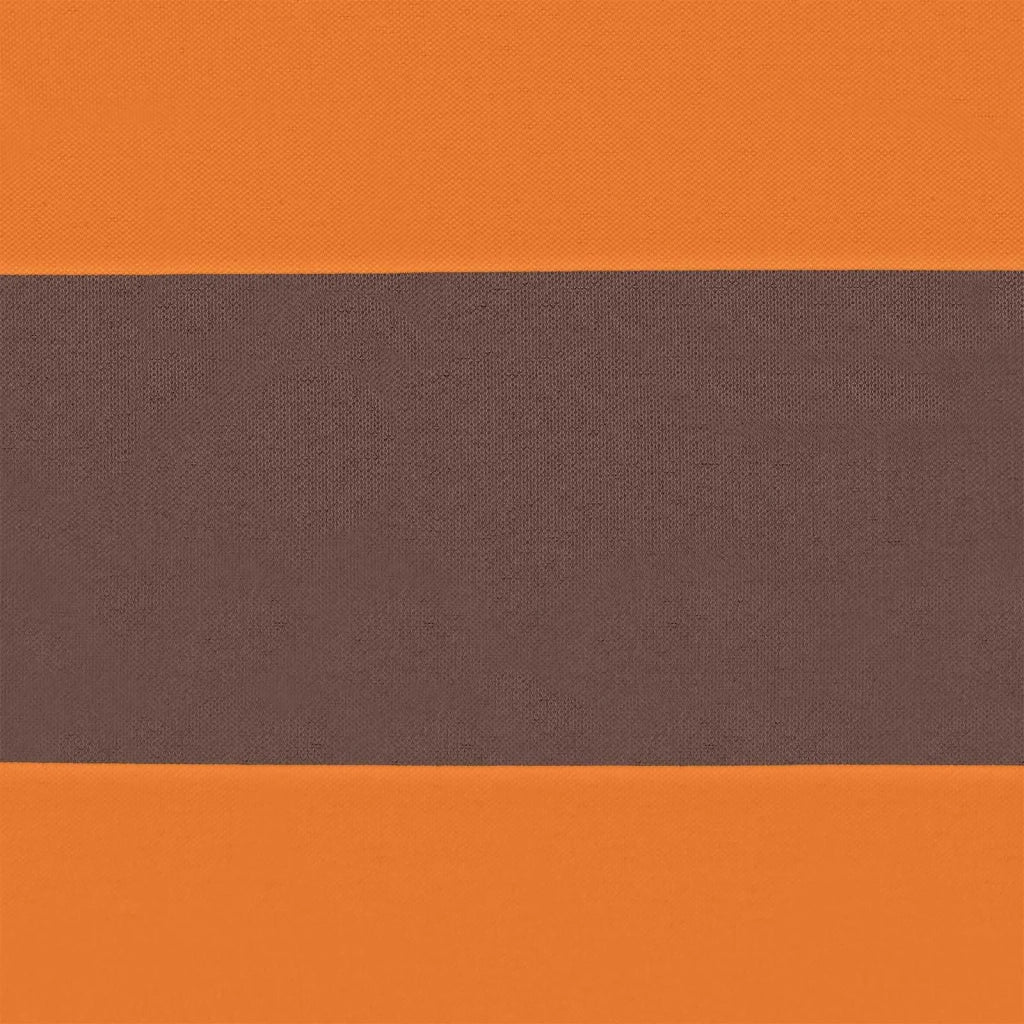Vela Parasole | Telo Ombra | Vela da ombra solare Arancione e Marrone 5 x 2,5 m