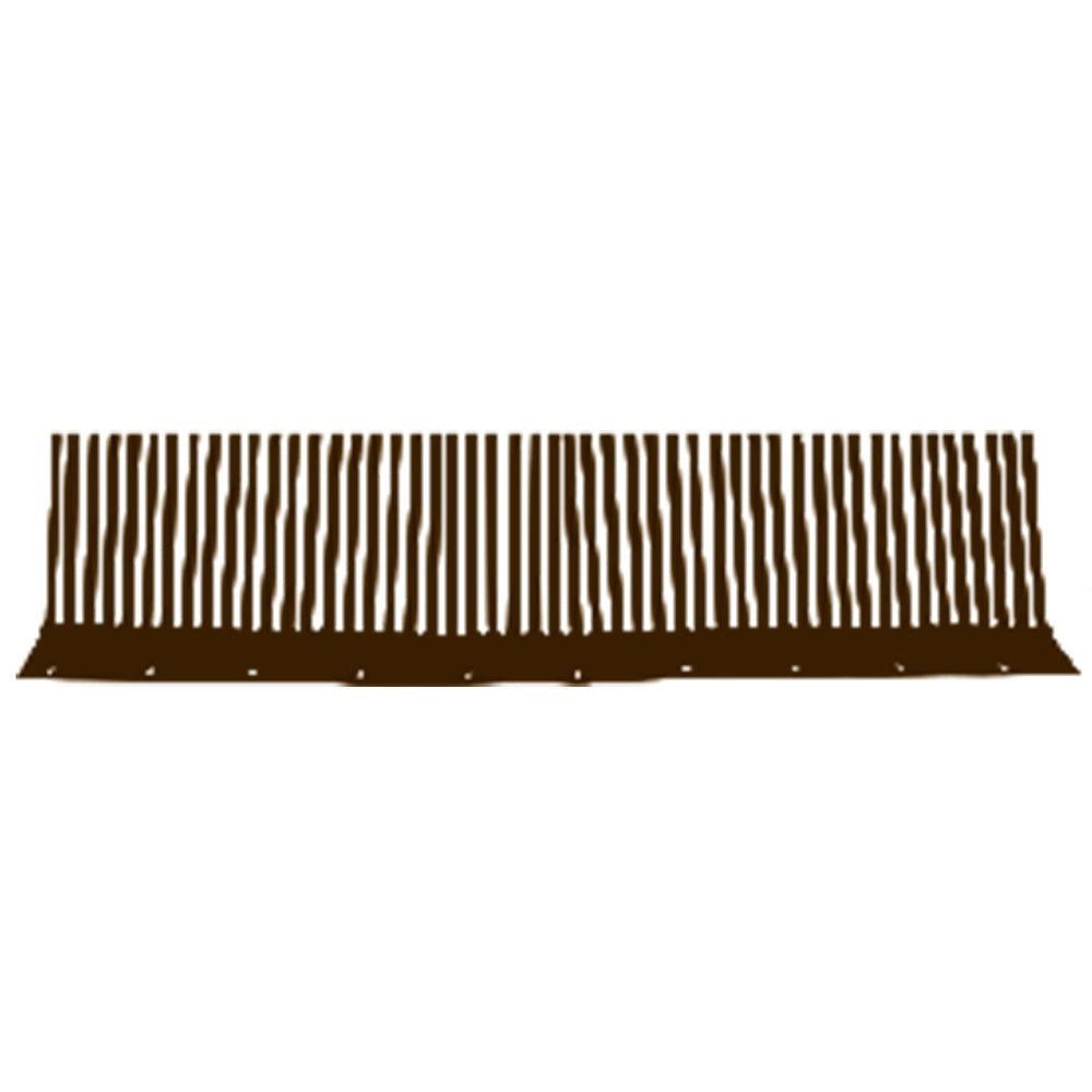 Fermapasseri Sottotegola in Metallo 50 Pezzi 100 X 11 cm