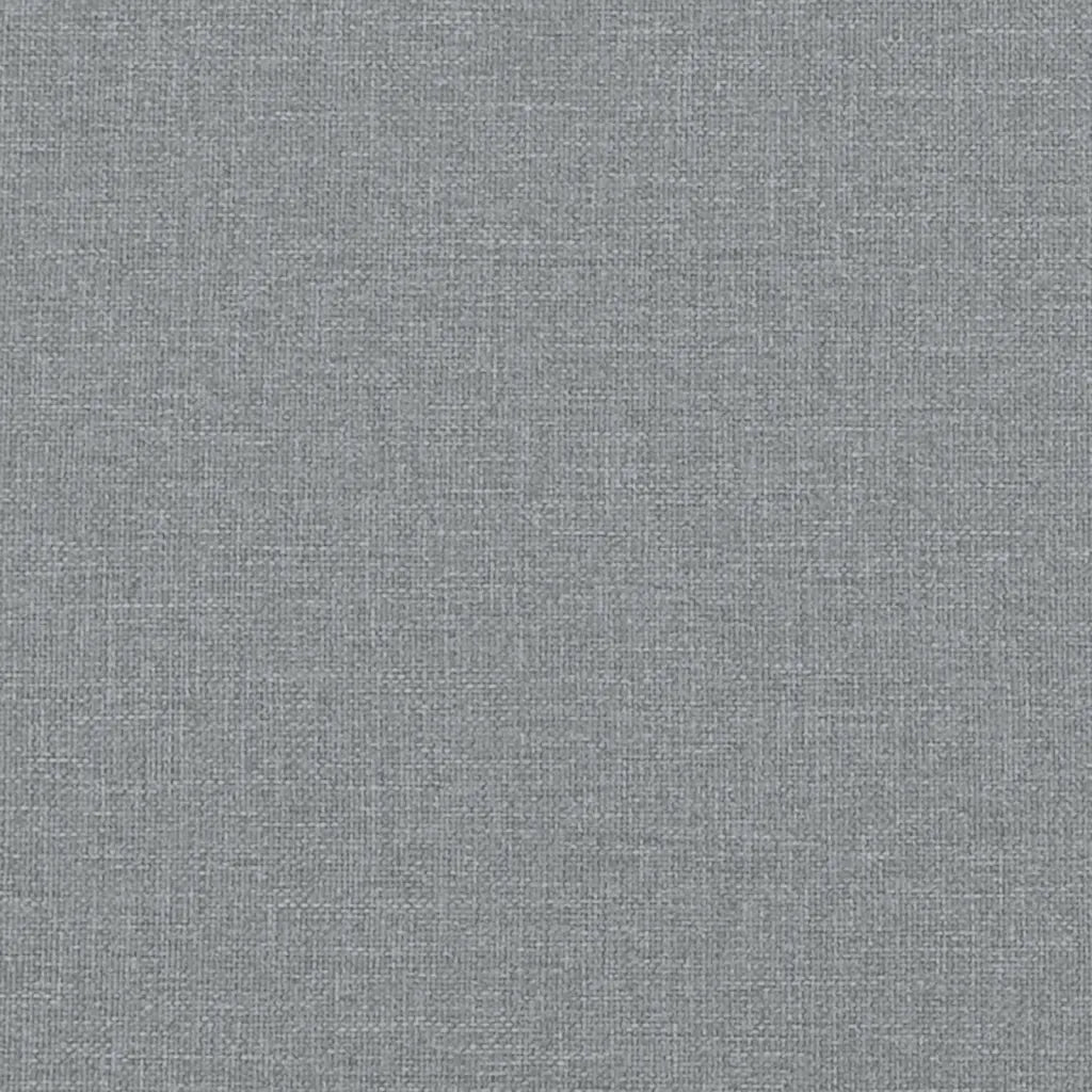 Coussin de tête de lit Hvar gris clair 80 cm tissu