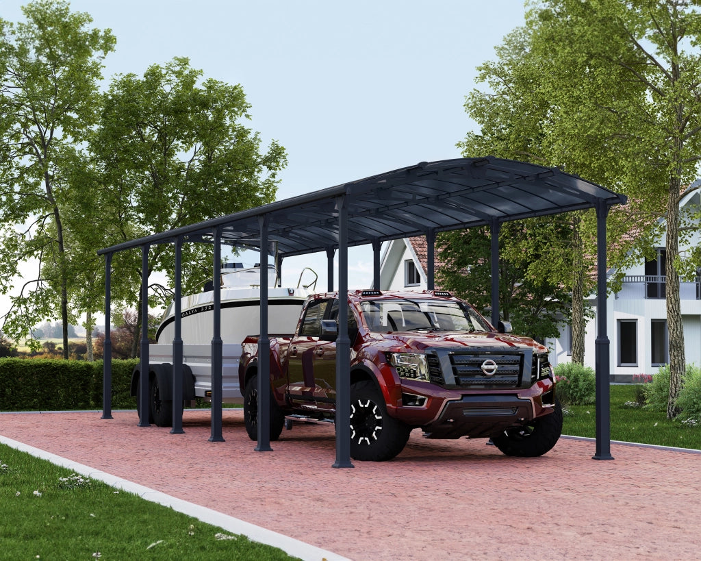 Carport  in Alluminio 3.6 X 13 m Canopia Alpine Alto RV