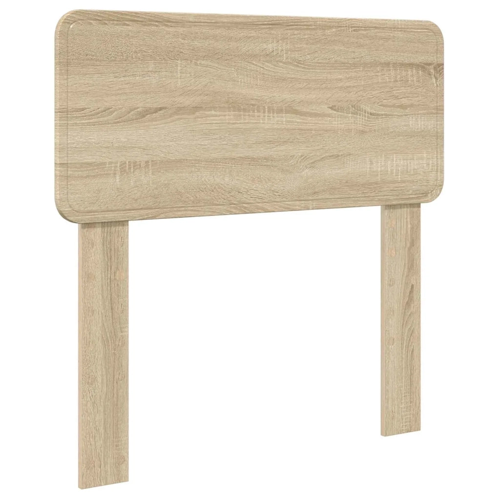Letto singolo | Letto per adulti | Struttura del letto Rovere Sonoma 75 x 190 cm Legno multistrato