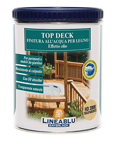 Finitura Acqua Effetto Olio Lineablu Sayerlack HD2000 Trasparente Ml 750