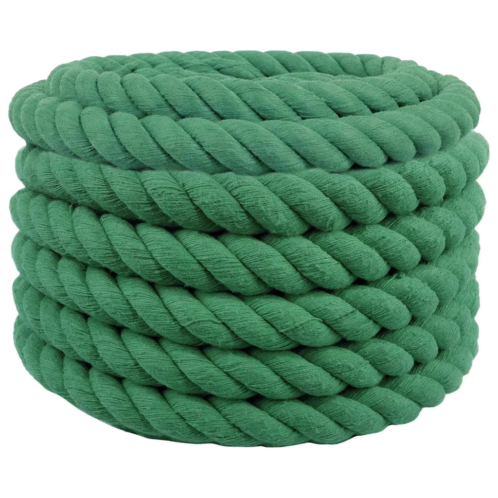 Corda di Cotone 36 mm 5 m Verde 100% Cotone 42011979