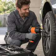 Pneumatic Impact Wrench, 12.7mm Drive, Up To 1490 Nm Reverse Torque, 7500 Rpm, 4-speed Setting & Pneumatic Air Gun For Car Repairs & Maintenance