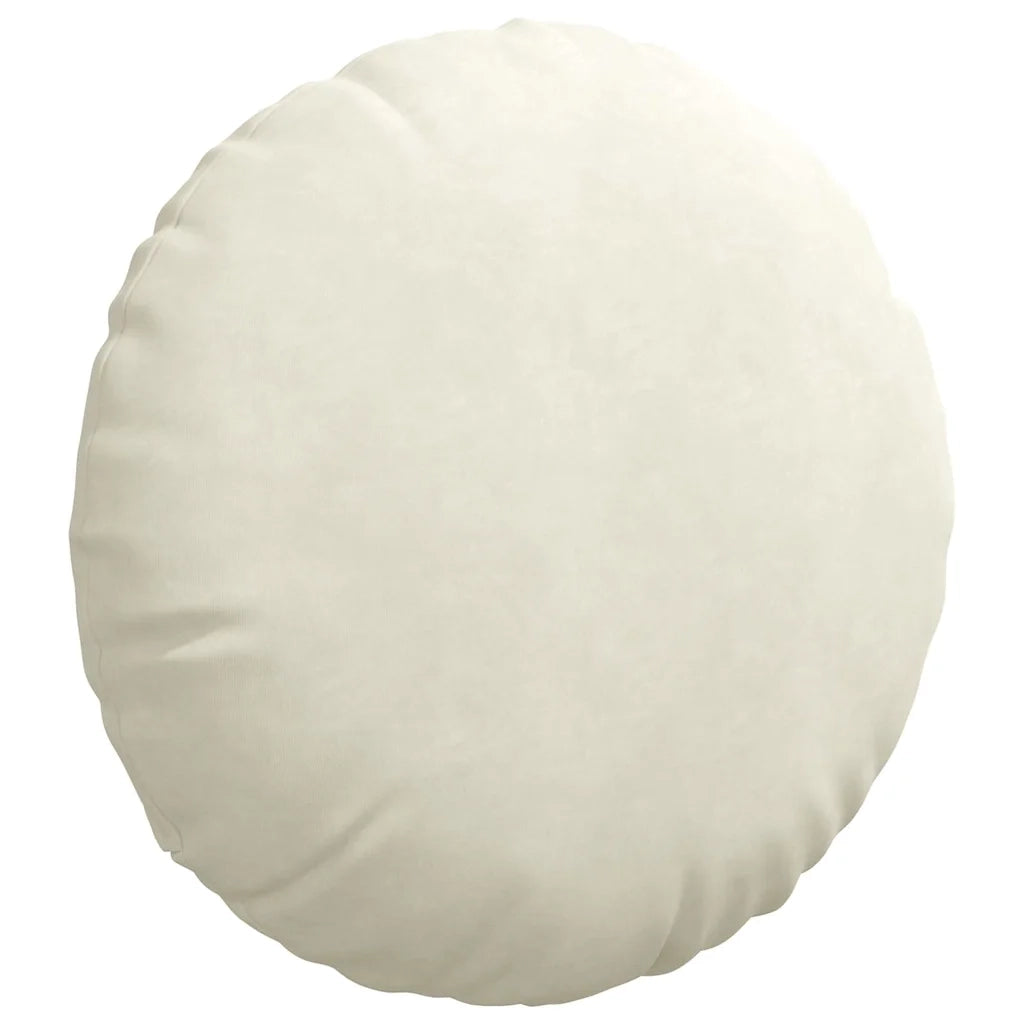 Cuscini per Seduta 2 pz | Cuscini per sedie Crema ?60 x 21 cm Velluto