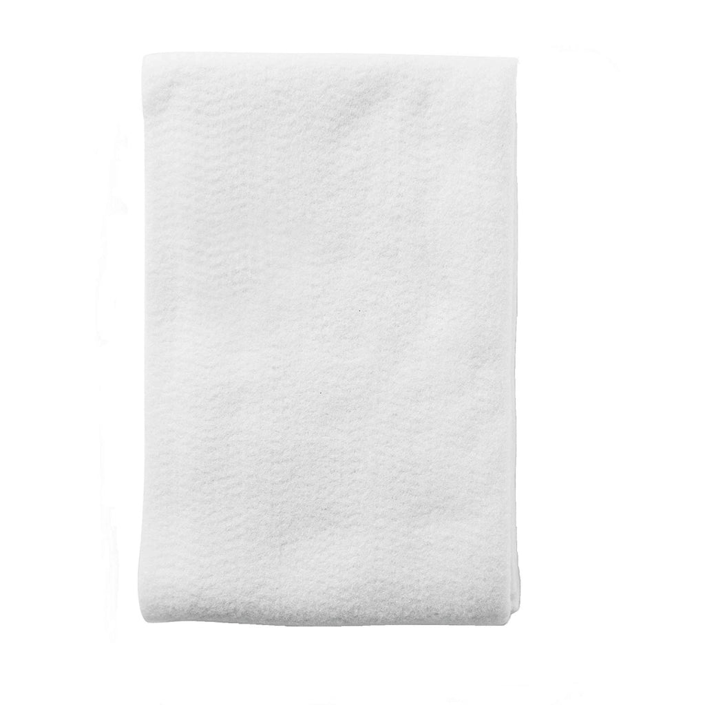 Copritavolo Mollettone SalvaTavolo SottoTovaglia Protezione Macchie Feltro Bianco Elastico Sul Bordo Made In Italy - 85x120 - Bianco