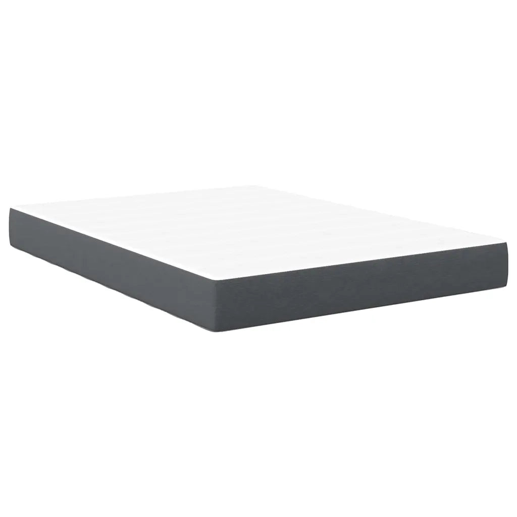 Materasso-Materasso per letto Grigio 140 x 200 cm Tessuto