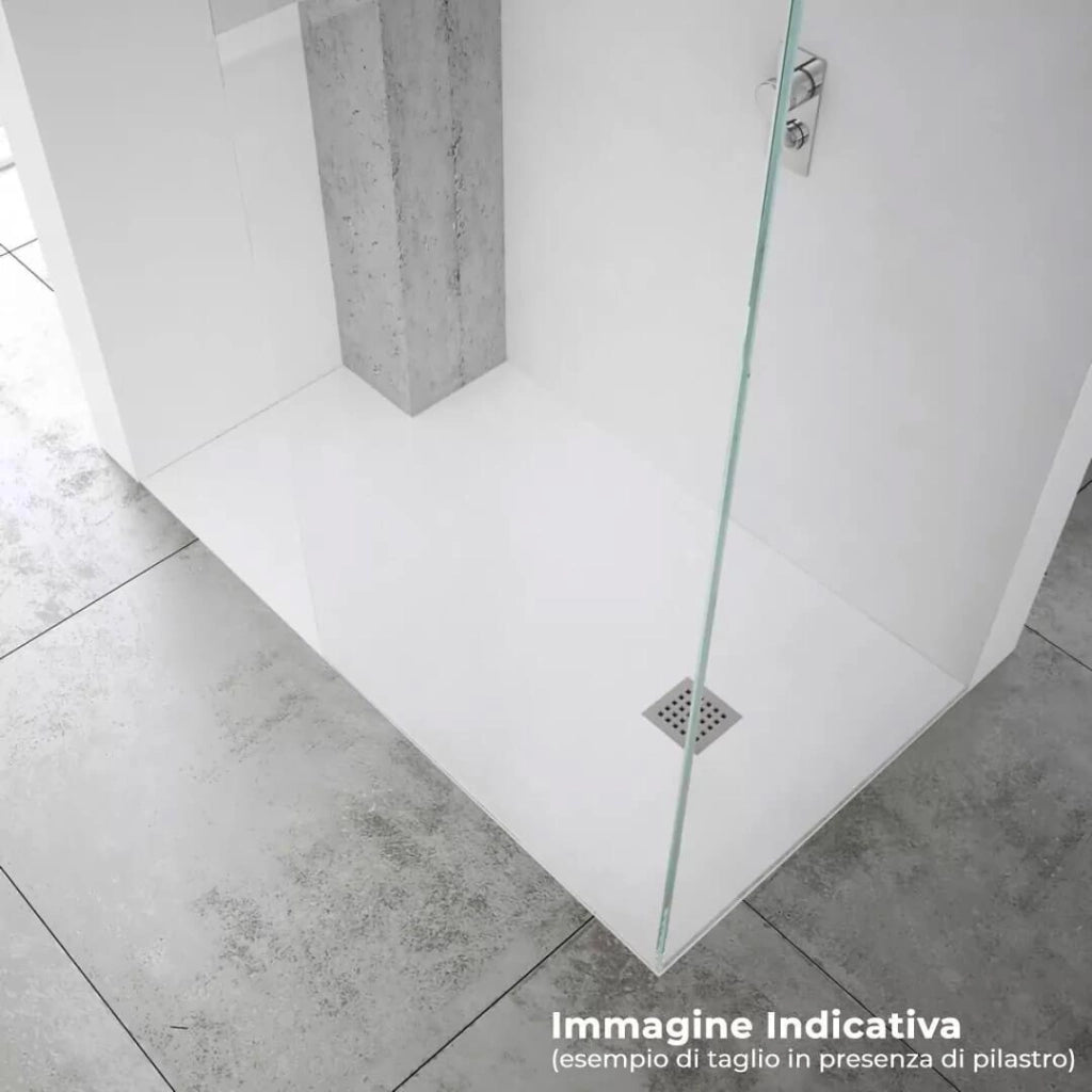 Piatto Doccia in Pietra 70x170 cm Pedrinelli Ardesia Stone Side Sabbia