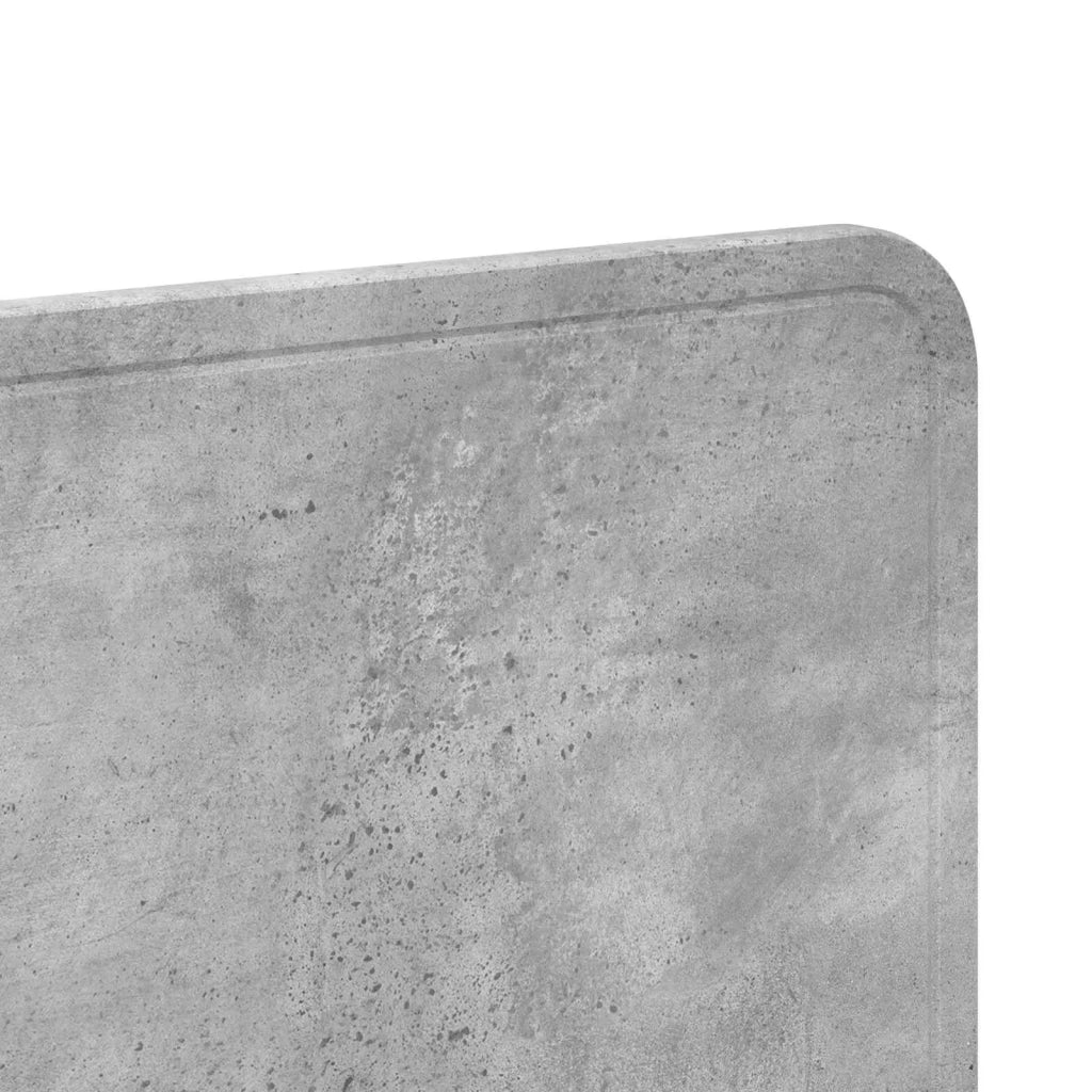 Testiera Grigio cemento Legno ingegnerizzato 887894