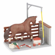 Papo - Horse washing box with accessories