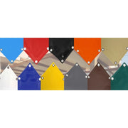 Telo PVC IGNIFUGO Impermeabile Blu | Telone Occhiellato Ogni 25CM 650g/mq | Copertura Esterna | 4x6m | Resistente Multiuso