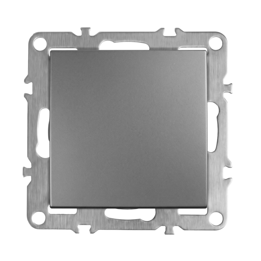 Interruttore Singolo Oste Jnh006-w Grey