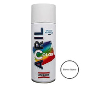 Smalto spray acrilico arexons 400 ml *** colore- bianco opaco, confezione 1