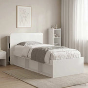 Testata del letto Bianco Lucido Legno ingegnerizzato 8001196