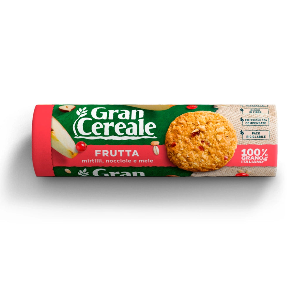 Barilla gran cereale biscotto croccante alla frutta 250 grammi