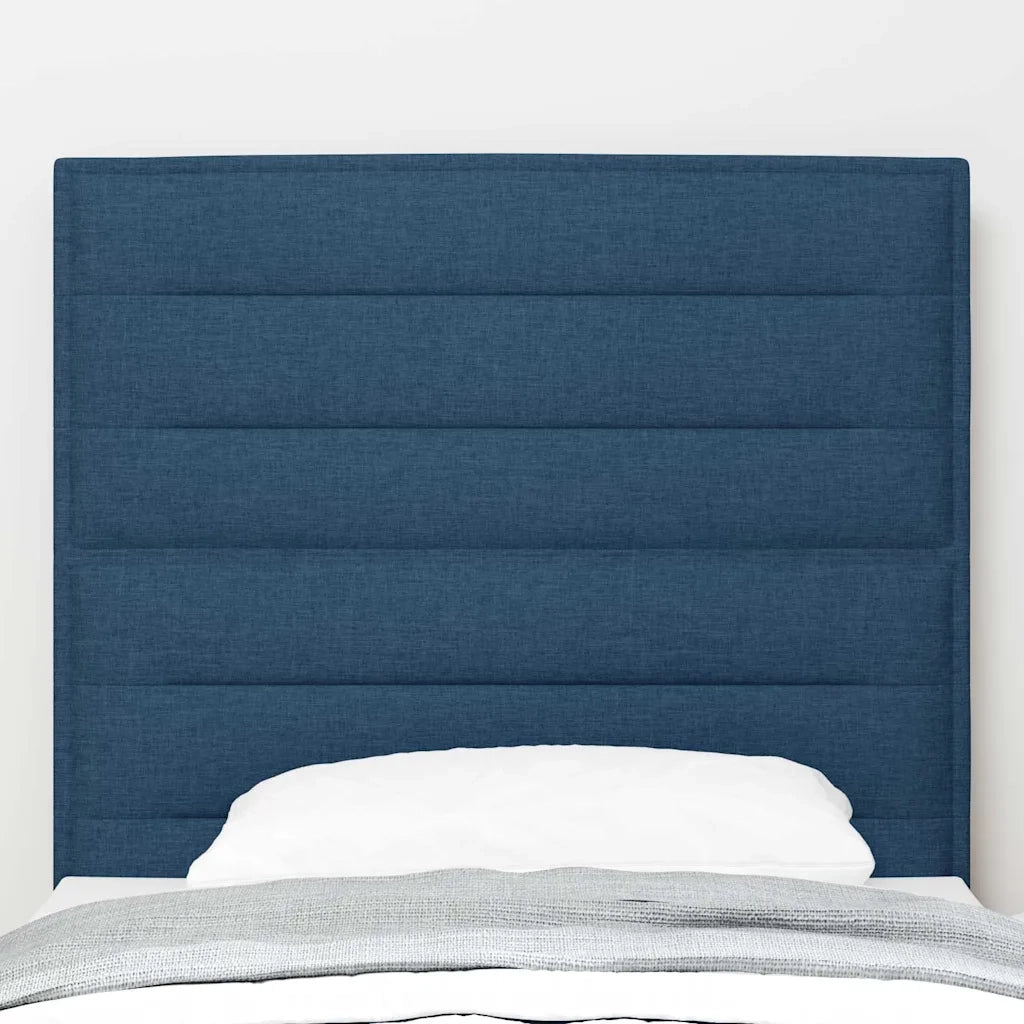 Testiera | Testata Blu 80 cm Tessuto