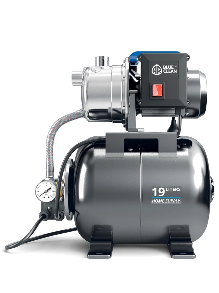 AR Blue Clean Pompa Autoadescante ARGP 800XB con Serbatoio per Acque Chiare (800 W, Portata max. 3.500 l/h, Prevalenza max. 38 m)