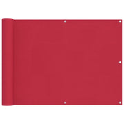 Schermo da balcone | Paravento da Balcone Borgogna 75 x 700 cm