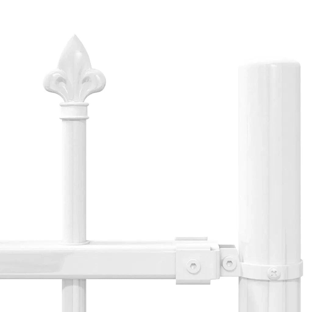 Recinzione per Giardino Woerden Bianco 240 x 215 cm 42003972