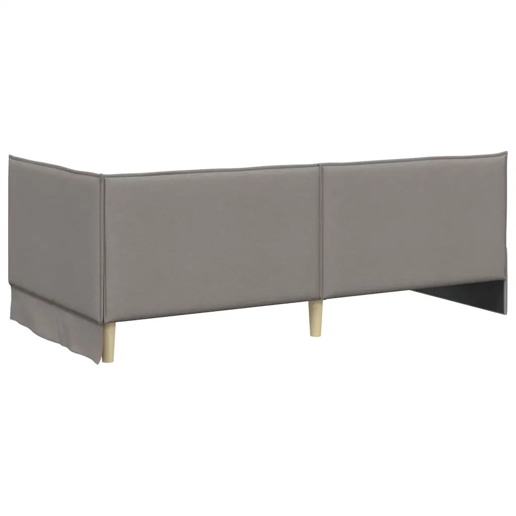 Cornice del letto ad angolo Talpa 90 x 190 cm Tessuto