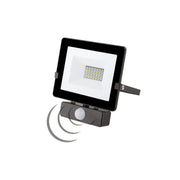 PROIETTORE LED C/SENSORE W20 NERO K4000