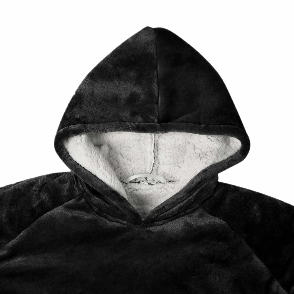 Felpa coperta Nero L Pile e Flanella CFW5086612