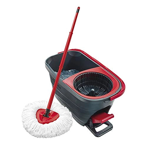 VILEDA TURBO SMART SISTEMA LAVAPAVIMENTI ROTANTE CON MANICO E SECCHIO